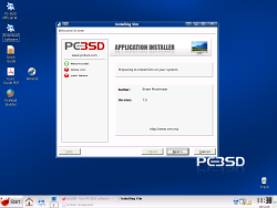 The PC-BSD desktop